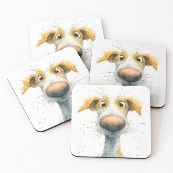 Item preview, Nosey Dog Terrier ' The Loveable Mutt ' by Shirley MacArthur designed and sold by Shirley MacArthur Art.