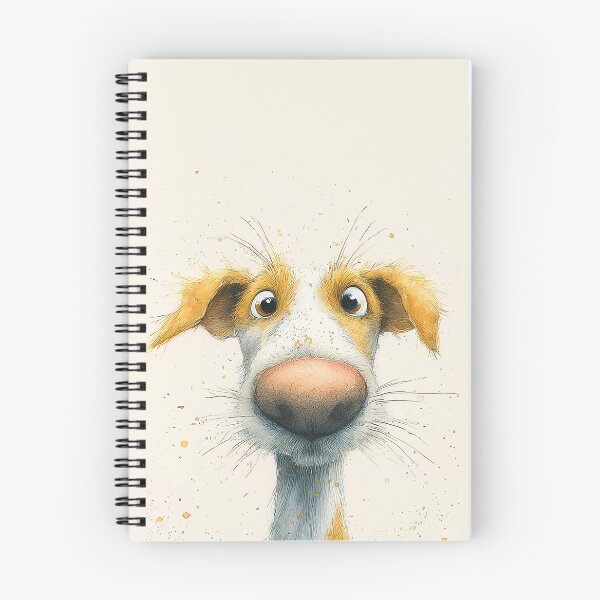 Item preview, Nosey Dog Terrier ' The Loveable Mutt ' by Shirley MacArthur designed and sold by Shirley MacArthur Art.
