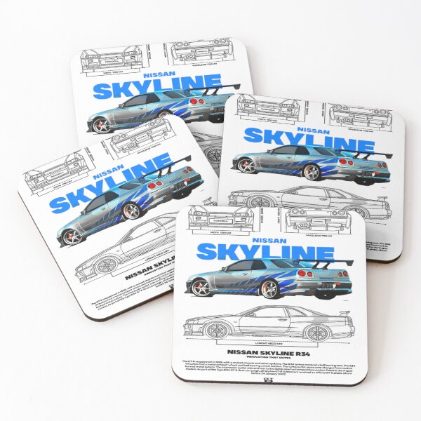 Item preview, Nissan skyline  designed and sold by DianaCanva.