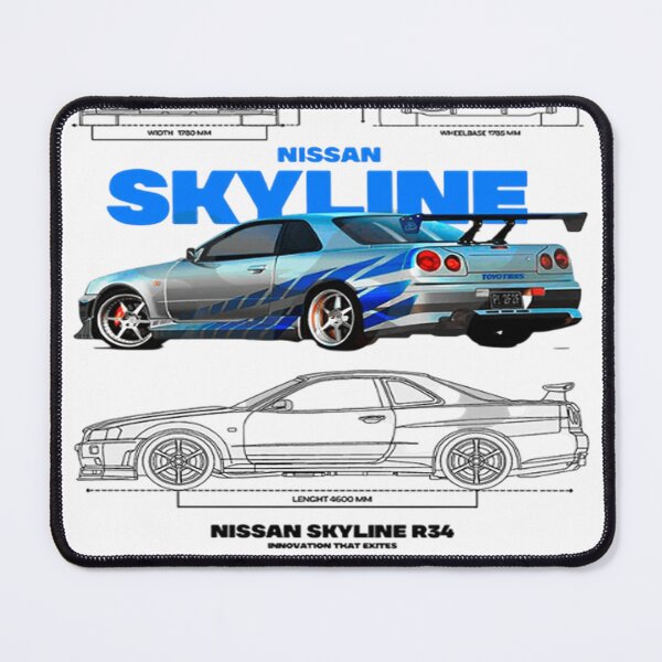 Item preview, Nissan skyline designed and sold by DianaCanva.