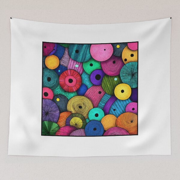 Item preview, Abstract pattern fruity  colorfull world designed and sold by SmileshareShop.