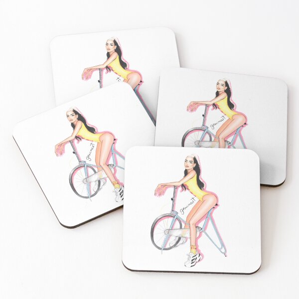 Item preview, BIKE GIRL designed and sold by gnuinart.