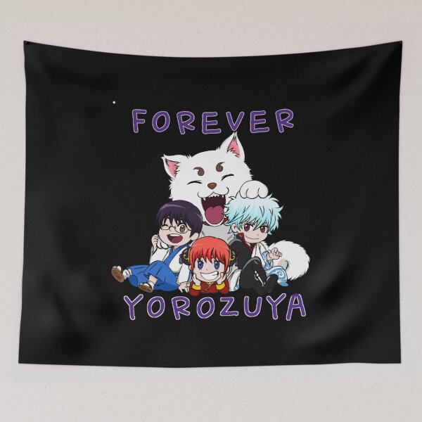 Item preview, Gintama Forever yorozuya chibi cute Essential  designed and sold by Huenfeldshop.
