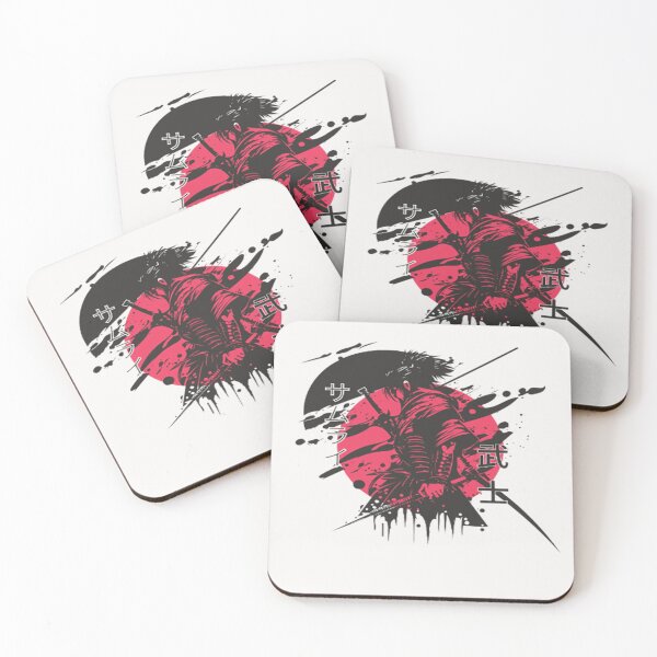 Item preview, Red and Black Samurai  designed and sold by DianaCanva.