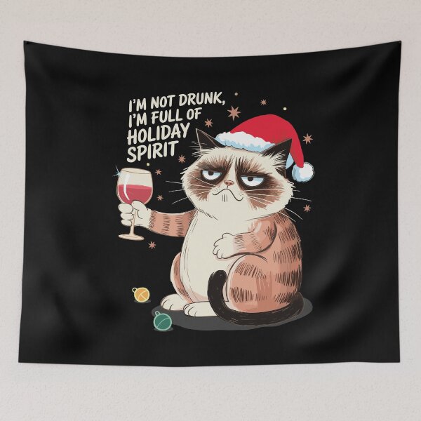 Item preview, I’m not drunk, I’m full of holiday spirit. Version 3 designed and sold by ArthousePromos.