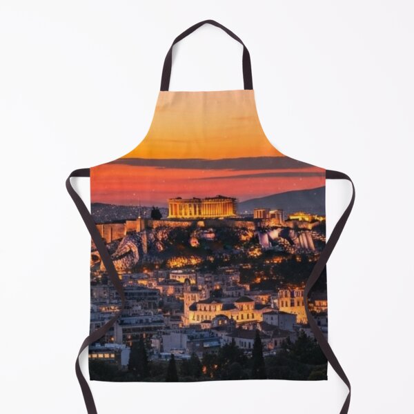 Item preview, Athens Acropolis Night City Artwork designed and sold by DreamBuySell.