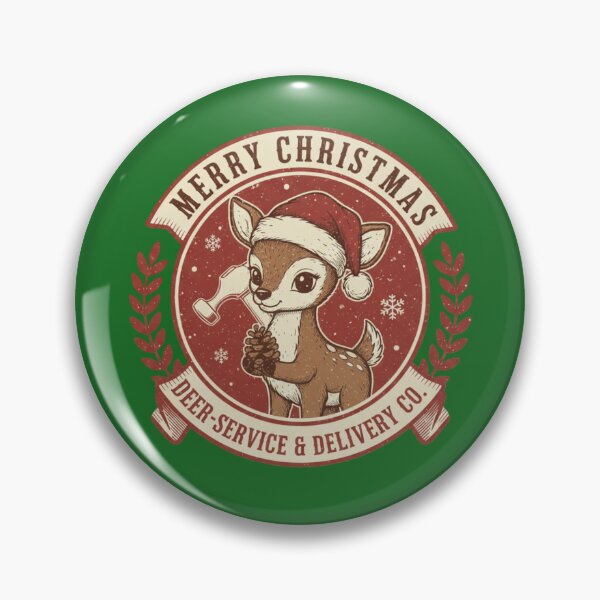 Item preview, Merry Christmas Deer designed and sold by Mychicstuff.