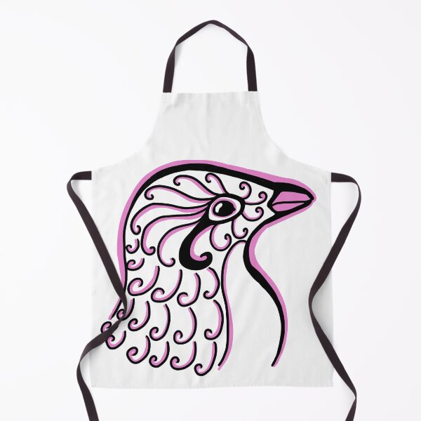 Item preview, Pink Adelie Swirls designed and sold by Sophie Draws Penguins.