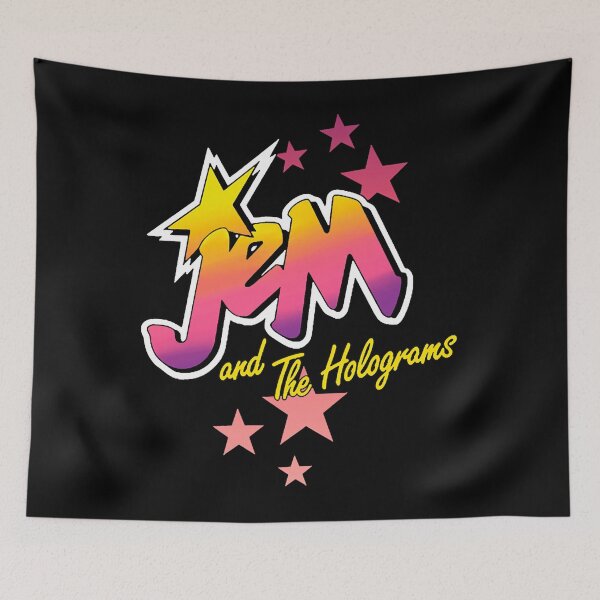 Item preview, Jem and The holograms logo Classic  designed and sold by RajaSaoudshop.