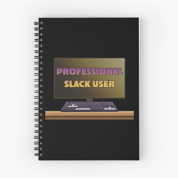 Item preview, Professional Slack User – Minimalist Office Humor Design designed and sold by TestudoDesign.