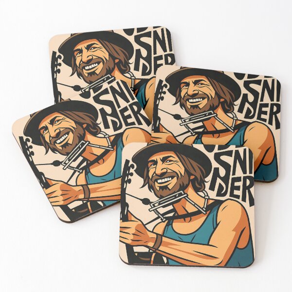 Item preview, Happy Folk Musician Todd Snider designed and sold by iwzzuel.