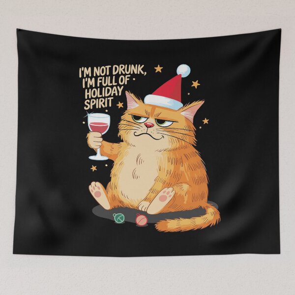 Item preview, I’m not drunk, I’m full of holiday spirit. Version 4 designed and sold by ArthousePromos.