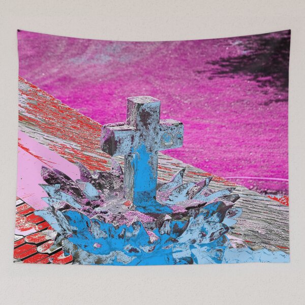 Item preview, Cross and crown – a modern symbol full of color / Swiss Artwork Photography designed and sold by Raphael Wolf.