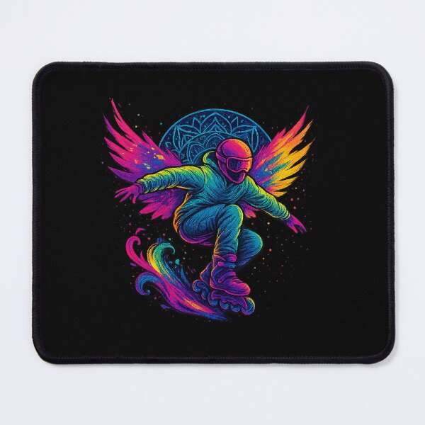 Item preview, Graffiti Wing Rollerblader — Neon Street Flight | Meta Mirage Series designed and sold by Meta Mirage .