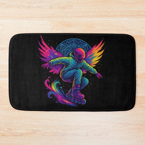 Item preview, Graffiti Wing Rollerblader — Neon Street Flight | Meta Mirage Series designed and sold by Meta Mirage .