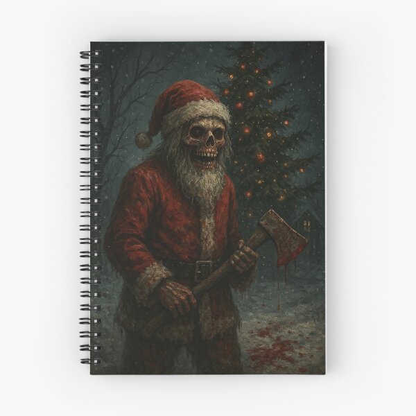 Item preview, Dark Horror Santa – Creepy Christmas Nightmare Art | Scary Holiday Illustration designed and sold by HAFIZ-DP.