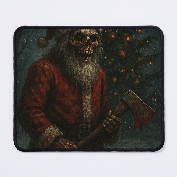 Item preview, Dark Horror Santa – Creepy Christmas Nightmare Art | Scary Holiday Illustration designed and sold by HAFIZ-DP.