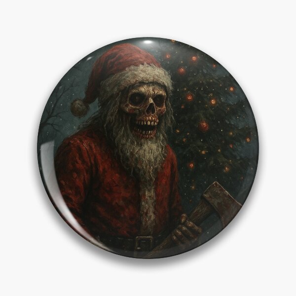 Item preview, Dark Horror Santa – Creepy Christmas Nightmare Art | Scary Holiday Illustration designed and sold by HAFIZ-DP.