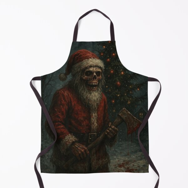 Item preview, Dark Horror Santa – Creepy Christmas Nightmare Art | Scary Holiday Illustration designed and sold by HAFIZ-DP.