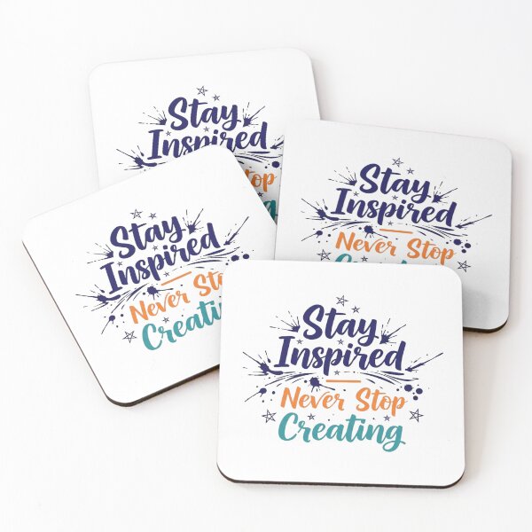 Item preview, Colorful Inspiring Creative Typography Artwork designed and sold by DreamBuySell.