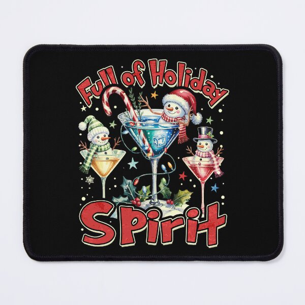 Item preview, Holiday Spirit Funny Cocktail Festive Bright Cheerful designed and sold by BlightedArt.