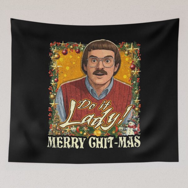 Item preview, Do it lady Funny Chit-mas designed and sold by Patchina.