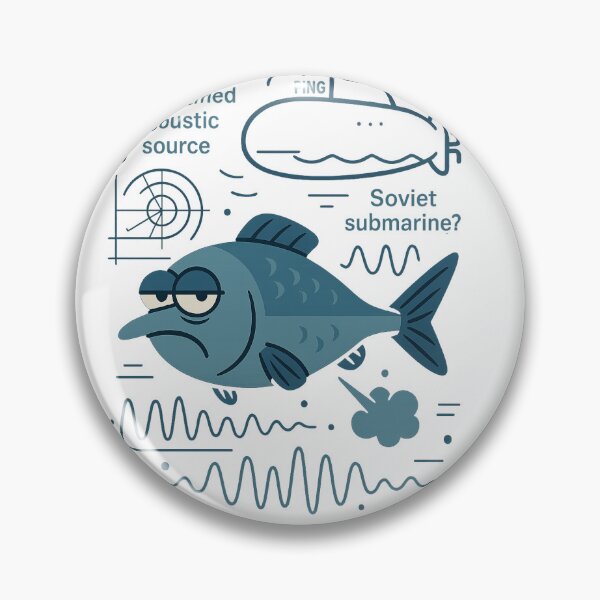 Item preview, Grumpy Farting Herring – Funny Ocean Meme Fish designed and sold by InNyutLab.