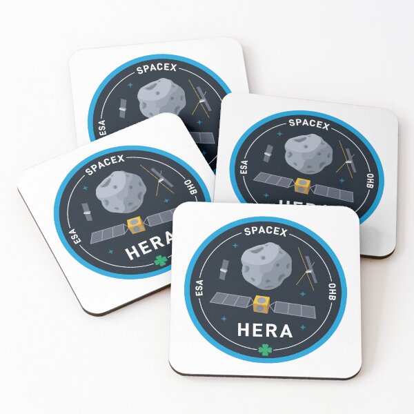 Item preview, ESA Hera Asteroid Mission Patch designed and sold by CharlieDesings.