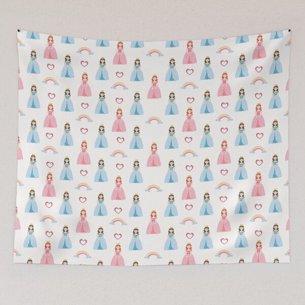 Item preview, princesses and rainbows designed and sold by Inescpacheco.