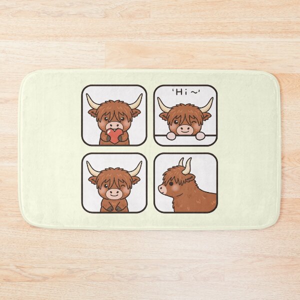 Item preview, Funny Highland Cow Cute Kawaii Animal Lover Zoo Boys Girls Kids designed and sold by FurryHavenPH.