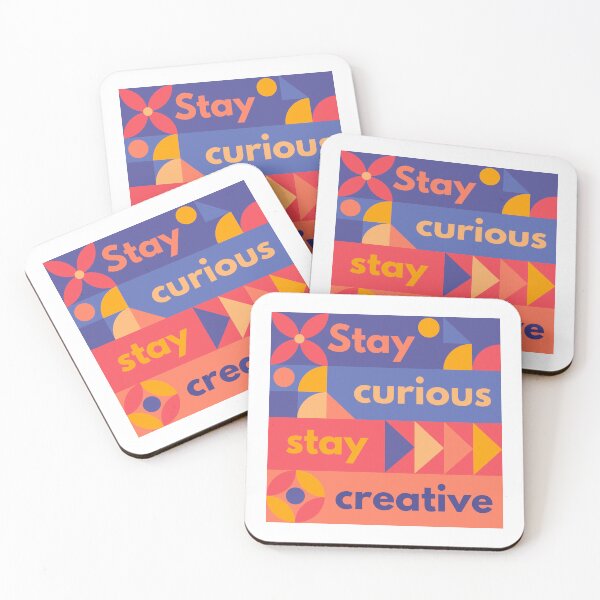 Item preview, Stay Curious Stay Creative designed and sold by Studio Srnga by Sarda.