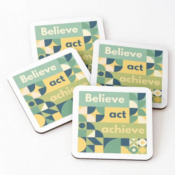 Item preview, Believe, Act, Achieve designed and sold by Studio Srnga by Sarda.