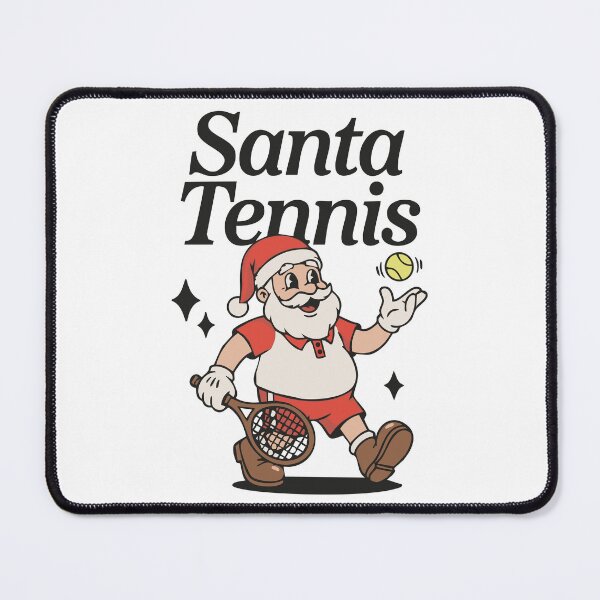 Item preview, Santa Tennis Funny Christmas designed and sold by Lora Art.