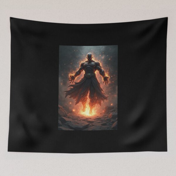 Item preview, Dark Anime Warrior Impact  designed and sold by OhmAuraArt.