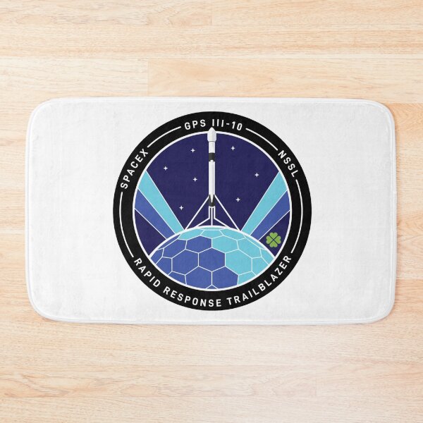 Item preview, SpaceX GPS III-10 Mission Patch designed and sold by CharlieDesings.