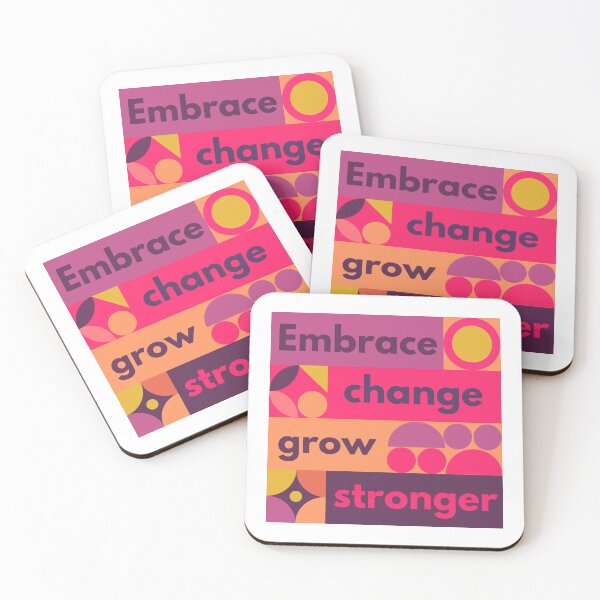 Item preview, Embrace Change Grow Stronger designed and sold by Studio Srnga by Sarda.