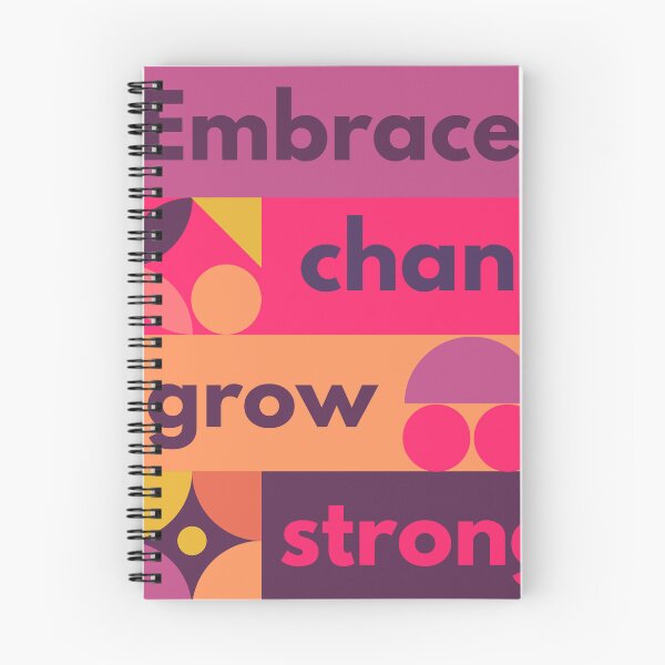 Item preview, Embrace Change Grow Stronger designed and sold by Studio Srnga by Sarda.