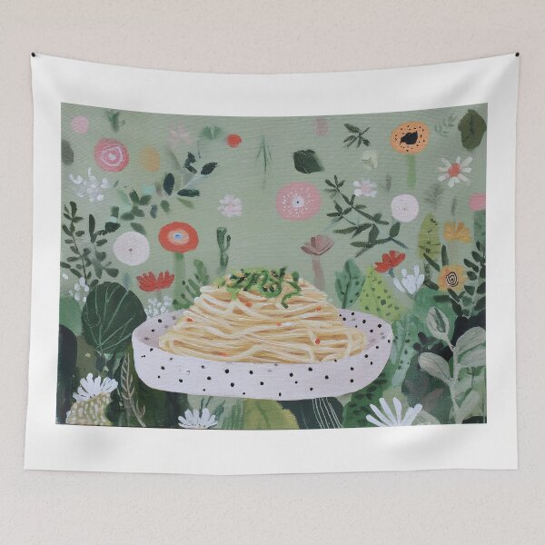 Item preview, Spaghetti in a Garden Setting designed and sold by lautir.