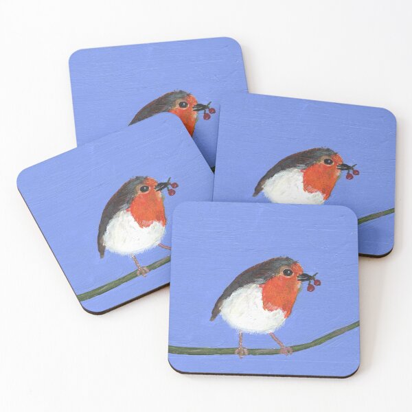 Item preview, Robin on tree branch designed and sold by Jwesty Designs.