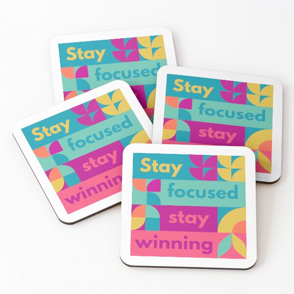 Item preview, Stay focused stay winning designed and sold by Studio Srnga by Sarda.