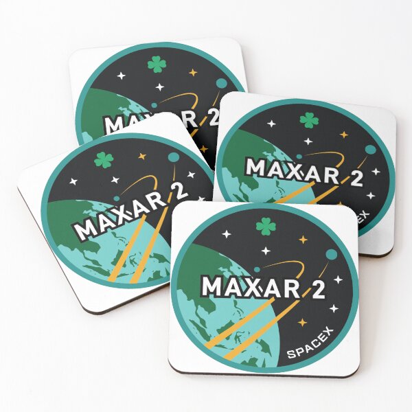 Item preview, SpaceX Maxar 2 Mission Patch designed and sold by CharlieDesings.