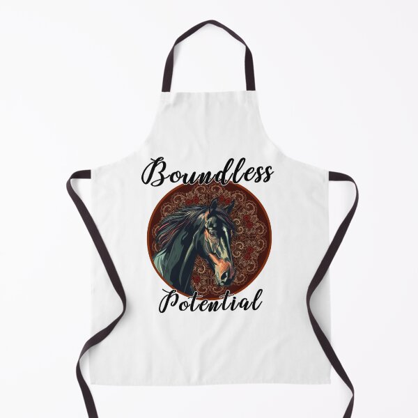 Item preview, Boundless Potential – Artistic Horse Illustration Design designed and sold by Lamassatshop.