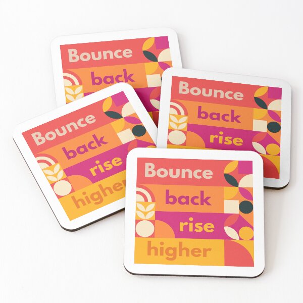 Item preview, Bounce Back Rise Higher designed and sold by Studio Srnga by Sarda.