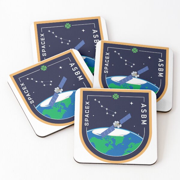 Item preview, SpaceX ASBM Mission Patch designed and sold by CharlieDesings.