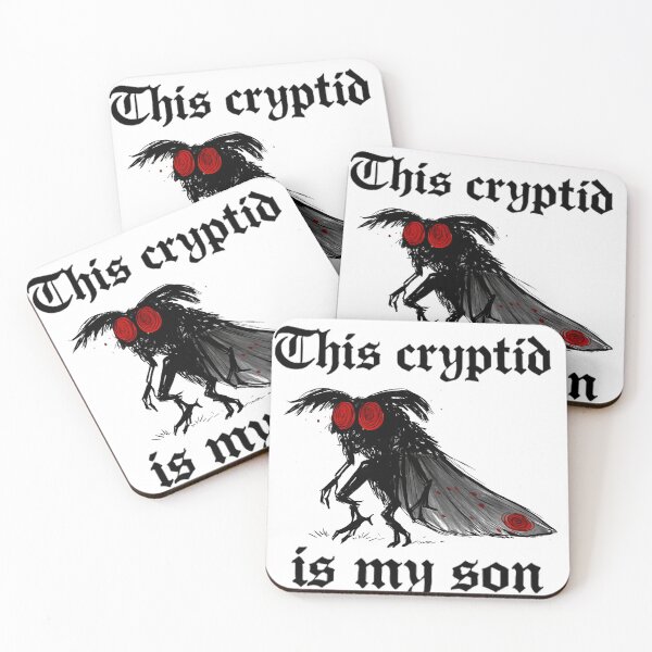 Item preview, This cryptid is my son - Live Laugh Lurk Cryptozoology Recon Team Mothman designed and sold by SkeletonsDanger.