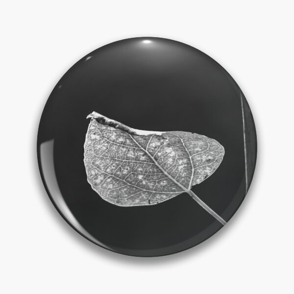 Item preview, Single Leaf in Grayscale designed and sold by Debra Martz.