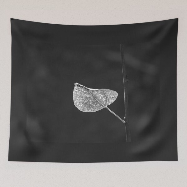 Item preview, Single Leaf in Grayscale designed and sold by Debra Martz.