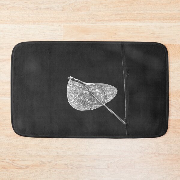 Item preview, Single Leaf in Grayscale designed and sold by Debra Martz.
