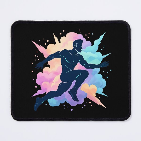 Item preview, Pastel Cloud Parkour — Neon Leap in Motion | Meta Mirage Series designed and sold by Meta Mirage .