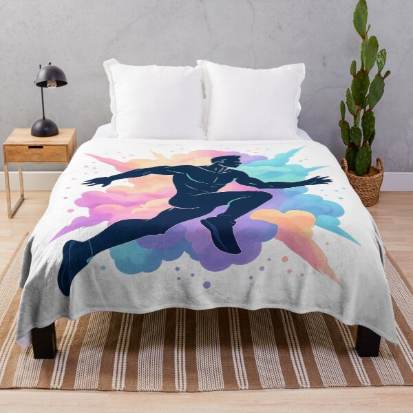 Item preview, Pastel Cloud Parkour — Neon Leap in Motion | Meta Mirage Series designed and sold by Meta Mirage .